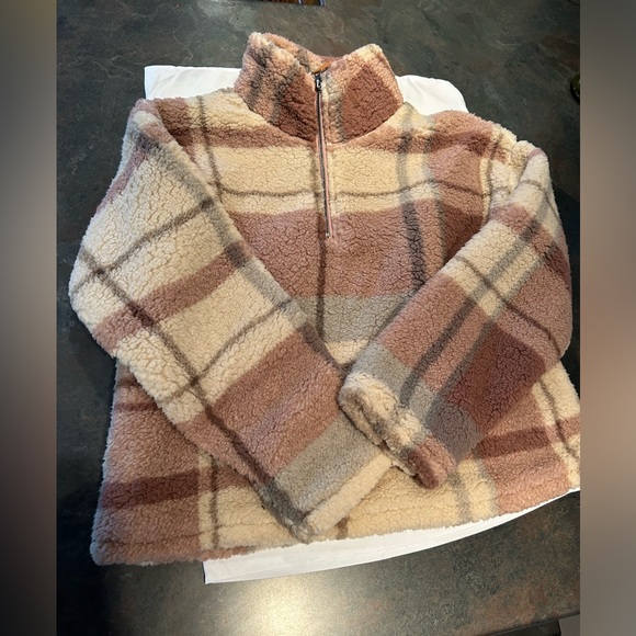 Thread & Supply fleece Sherpa pullover - medium - Picture 2 of 4